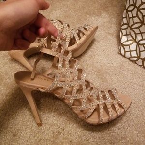 Madden girl nude pink heels